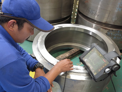 無(wú)損超聲波探傷檢查復(fù)核